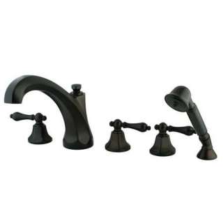   Roman Bath Tub Filler Faucet Fixture W/ Hand Shower KS43255AL  