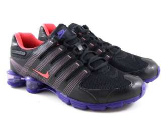 Nike Shox NZ 2.0 Black/Purple Running Trainer Men Shoes  