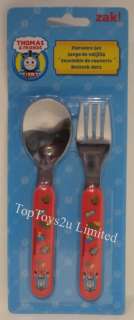 New Selaed Thomas & Friends Cutlery Set Spoon & Fork  