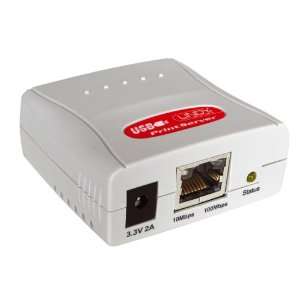  USB Mini Print Server 10/100: Electronics