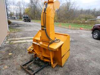   MTV MT5 3 4 Municipal Tractor B3 Twin Auger 2 Stage Snow blower NO RSV