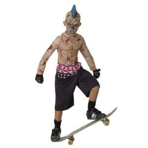  Zombie Skate Punk Child Costume Large: Toys & Games
