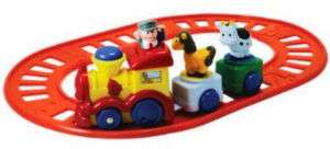 TODDLERS MUSICAL TRAIN SET,ELECTRONIC LIGHTS & SOUNDS  