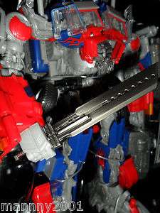 ROTF DOTM Leader Class Optimus Prime custom weapon Sword Transformers 