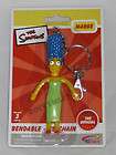 Marge Simpson Key Chain Bendable TV Toy Figure