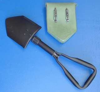 US GI Issue Trifold Entrenching Tool & Carrier  