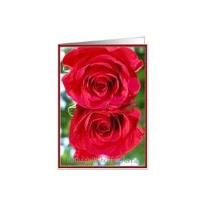 Birthday Wishes for Sherrie /Red Roses Card