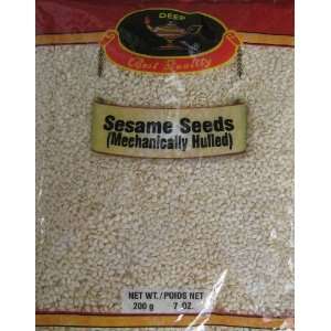 Hulled Sesame Seeds 7oz:  Grocery & Gourmet Food