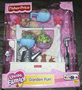 FISHER PRICE Loving Family Garen Fun Toys R Us NiB  