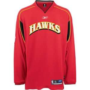 Atlanta Hawks Team Authentic Long Sleeve Shooting Shirt:  