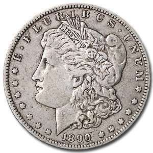  1890 O Morgan Silver Dollar   Extra Fine 