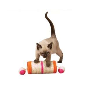  Savvy Tabby Sisal Romp N Roll Scratch & Rattle Cat Toy 11 