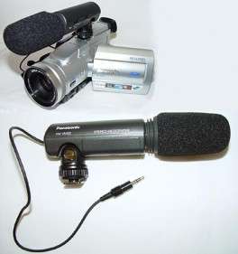 Stereo Microphone VW VMS2 for Panasonic Camcorders (NEW)  