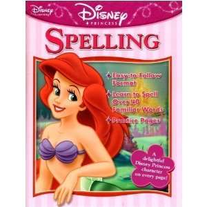  Disney Princess Spelling Workbook Toys & Games