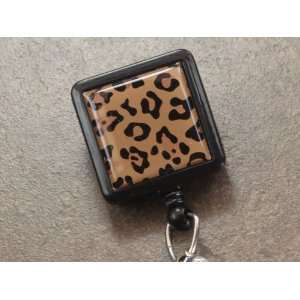  Leopard Safari Collection Retractable Reel ID Badge Holder 