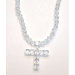  Swarovski Crystal Cross Necklace