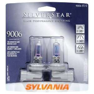 Sylvania 9006ST/BP TWIN SilverStar High Performance Headlight Bulbs 