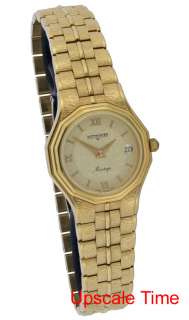 Wittnauer Ladies Watch Gold Tone dial with Date 5259500  
