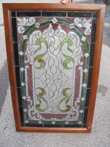 VICTORIAN STYLE STAINED GLASS WINDOW BP163A  