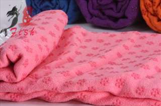 New Skidless Yoga Mat Towel 183×63 *Pink*