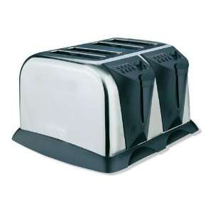   78004 4 Slice Stainless Steel Toaster   Pack of 2
