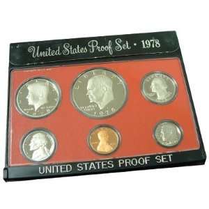  1978 Proof Set, Original US Mint 6 Coin Proof Set