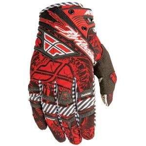  Fly Racing Evolution Gloves   2010   8/Red Baron 