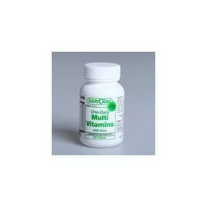  Multi Vitamins With Iron Tablets   Model 62468   Btl of 