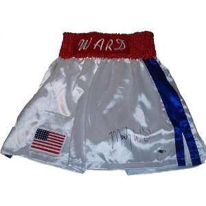  Micky Ward Autographed Boxing Trunks