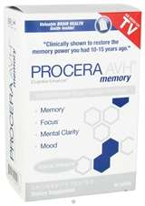 Buy Procera   AVH Cognitive Memory Enhancer   60 Tablets at 
