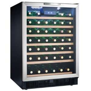  50 Bottle, Built in or Freestanding Wine Cooler