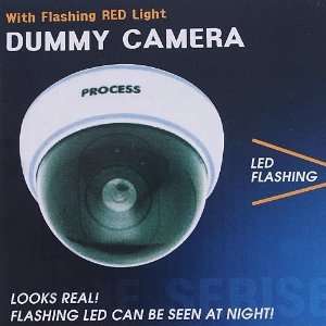   wireless dummy led surveillance security fake camera: Camera & Photo